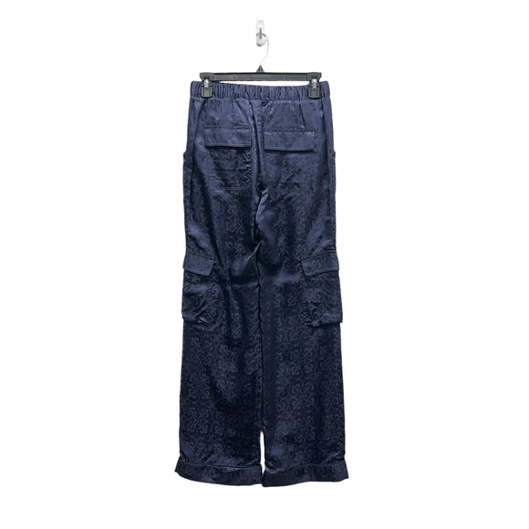 Jonathan Simkhai Blue Silk Cargo Pants Size XS - Picture 7 of 7